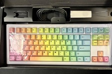 Drop CSTM80 PRISM Mechanical Keyboard - Gateron Milky Yellow White Case picture