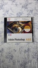 Adobe Photoshop 4.0 LE PC Mac 1997 Collector's Vintage W Cd Key Serial picture