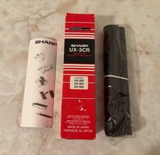 Sharp UX-3CR Genuine Fax Machine Imaging Film Ribbon 1 Roll Open Box For UX-300⁠ picture