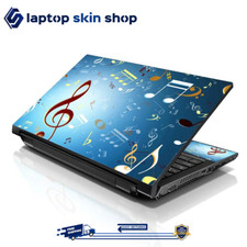 Laptop Skin Sticker Decal Cover Musical Note for Notebook Dell Apple Asus 13-16