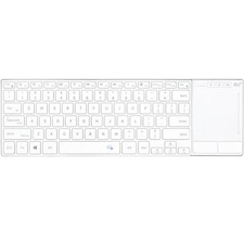 Rii 2.4G Wireless and Bluetooth Touch TV Keyboard with Media White(K22S-W) picture