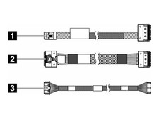 Lenovo ThinkSystem SR650 V3 M.2 SATA/x4 NVMe SFF RAID Cable 4X97A88464 picture