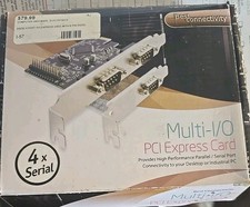 Syba SD-PEX15011 4 Port DB9 Serial RS-232 PCI-e 1.0 x1 Card picture