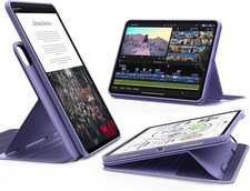 ESR Shift iPad Pro 13 M5 M4 2025 2024 Rotating Case Detachable Magnetic Purple picture