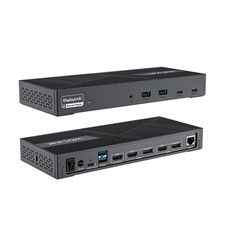 USB C Triple Display Docking Station 100W PD 3x HDMI 2x DP 10Gbps Data Transfer picture
