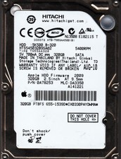 Hitachi HTS545032B9SA02 pn: 0A78253 mlc: DA3350 320GB SATA 2.5 HDD 5922 picture