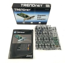 TRENDnet Gigabit PCI Adapter TEG-PCITXRL Installation Guide New In Box picture