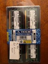 NEW A-Tech 2GB (2x1GB) DDR 400 MHz PC3200 Desktop RAM Memory Kit 184-Pin DIMM picture