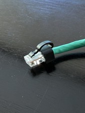 15x RJ45 Ethernet Cable Replacement Clip |Cat5 Cat6 Repair Snap | Broken Tab Fix picture