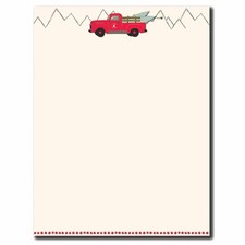 100 PCS Cheerful Delivery Christmas Holiday Letterhead Laser Printer Paper picture