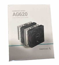 DeepCool GAMMAXX AG620 Dual-Tower CPU Cooler, 2x 120mm Fan, Six Copper Heat Pipe picture