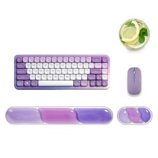 2 Pcs Gel Wrist Rest for Computer Keyboard Wrist Pad for Pain Relief picture