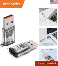 Efficient USB-C to USB Adapter - Fast Charging & Data Transfer (2-Pack, Black) picture