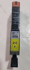 Genuine Canon Pixima CLI-251Y Yellow Ink OEM Cartridge picture