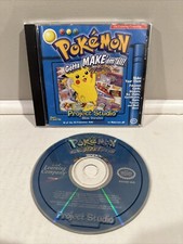 VINTAGE 1999 POKEMON GOTTA MAKE 'EM ALL PROJECT STUDIO BLUE VERSION PC GAME picture