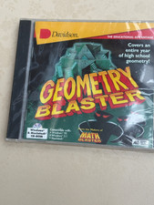 DAVIDSON GEOMETRY BLASTER WINDOWS & MACINTOSH CD-ROM NEW SEALED picture