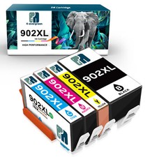 4 Pack 902XL Ink set for HP Office Jet Pro 6968 6960 6962 6970 6975 6974 6978 picture
