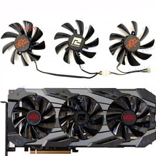 For POWERCOLOR RX5700 RX5700XT Red Devil Cooling Fan GPU Video Cards Fans picture