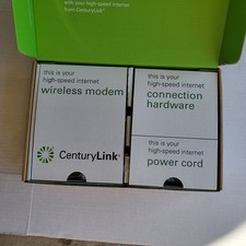 Centurylink Technicolor C1100T DSL Modem/802.11n WiFi Router w/cables picture