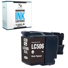 CMYi Compatible Black Color Ink Cartridges Lot fits Brother LC506XXL MFC-J4355DW picture