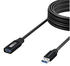 BlueRigger USB Extension Cable 32FT/10M, Long Active USB2.0 Extender-#625 picture