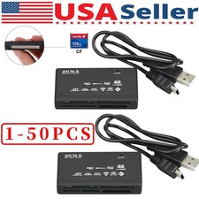 Memory Card Reader Mini 26-IN-1 USB 2.0 High Speed For CF xD SD MS SDHC Lot picture