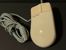 MICROSOFT SERIAL-MOUSE PORT COMP MOUSE 2.0 58264 VINTAGE USED COLLECTIBLE #6 picture