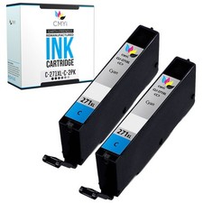 CMYi 2-Pack CLI-271XL Cyan Ink Cartridges for Canon PIXMA MG6821 MG6822 MG7700 picture