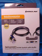 IOGEAR GCS632U 2-Port USB KVM Switch With Audio Support picture