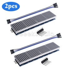 2PCS MAX7219 32x8 LED Dot Matrix Module For Arduino Raspberry Pi In One Display picture