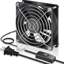 GDSTIME 92Mm EC Axial Fan AC 110V 120V Dual Ball Bearing Brushless Cooling picture