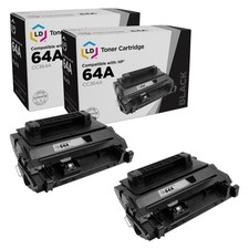 LD Comp Replacement 2pk CC364A 64A Black Toner for HP P4014 P4015 P4515 Printers picture