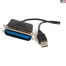 StarTech 10ft USB to Parallel Printer Adapter, M/M ICUSB128410 picture