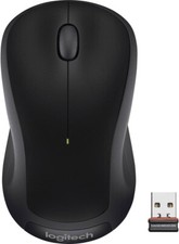 Logitech M310 Wireless Ambidextrous Optical Mouse with USB Receiver PC/MAC Black picture