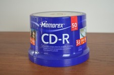 (New Sealed) Memorex CD-R 50 pk 52x 700 MB 80 Min CD picture