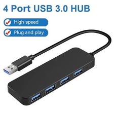 4 Port USB 3.0 Splitter Multi Adapter 5Gbps High Speed For PC Desktop Laptop LOT picture