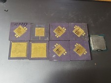 Lot of 8 RARE Vintage NCR VITESSE MISC. CPU Processors for Gold Scrap Recovery picture