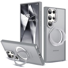Compatible with Samsung Galaxy S24 Ultra Case with 360Rotatable Magnetic Ring... picture
