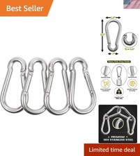 LAT Pull Down Cable Machine Attachment for Home Gym, Chrome, 4 pcs picture
