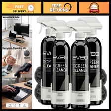Streak-Free Screen Cleaner Spray Kit for TV, LCD, LED, OLED & Devices - 6.7oz 4 picture