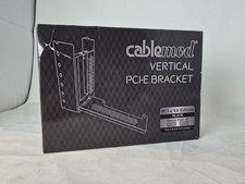 Cablemod Pci-e 4.0 Black Vertical Bracket With Riser & Two DisplayPort Cables picture