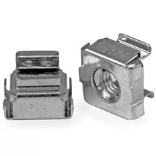 StarTech.com 50 Pkg M5 Cage Nuts for Server Rack Cabinets - M5 cage nuts - Rack picture