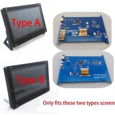 For Raspberry Pi 7'' Screen Display Case Acrylic Touch Screen HDMI LCD Bracket picture