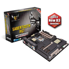 ASUS SABERTOOTH 990FX Rev 1.01  Socket LGA 1155  ATX Motherboard - Excellent picture
