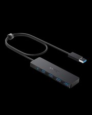 NEW Anker A7516 4-in-1 USB 3.0 Hub to 4 USB3.0 Ports - Black picture