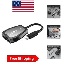 Professional USB-C Dual-Slot Card Reader: Transfer Up to 312MB/s with Ease picture