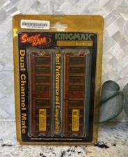 2 Super Ram Series Kingmax 512MB DDR400 IC 32Mbx8 FHAS MPXD42D-2K memory Module picture