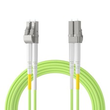 HFiber.com 10M OM5 LC to LC Fiber Patch Cable, Green picture