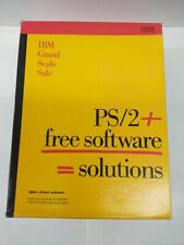 Vintage IBM PS/2+ software solutions  picture