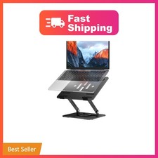 BESIGN Laptop Stand with 360° Rotating Base, Ergonomic Adjustable Notebook Ri... picture